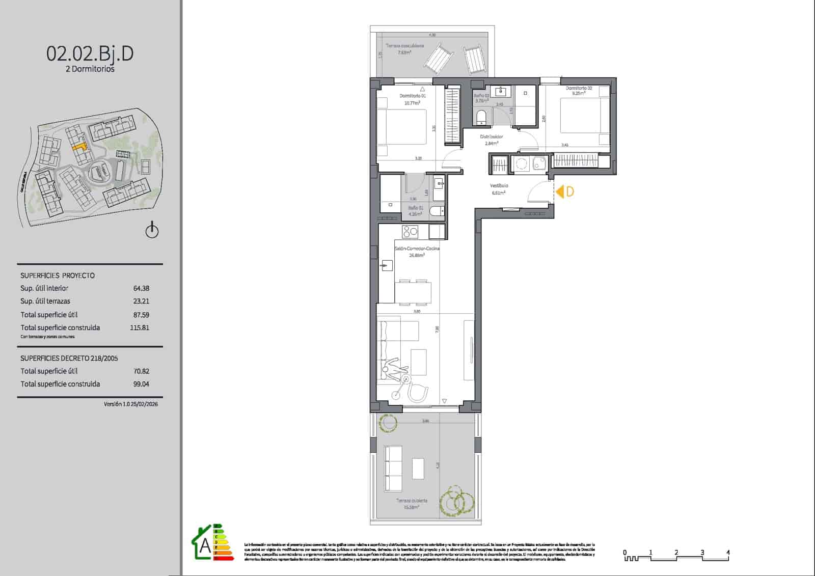2 bedroom Apartment for sale in Mijas Costa with pool - € 325,000 (Ref: 9724905)