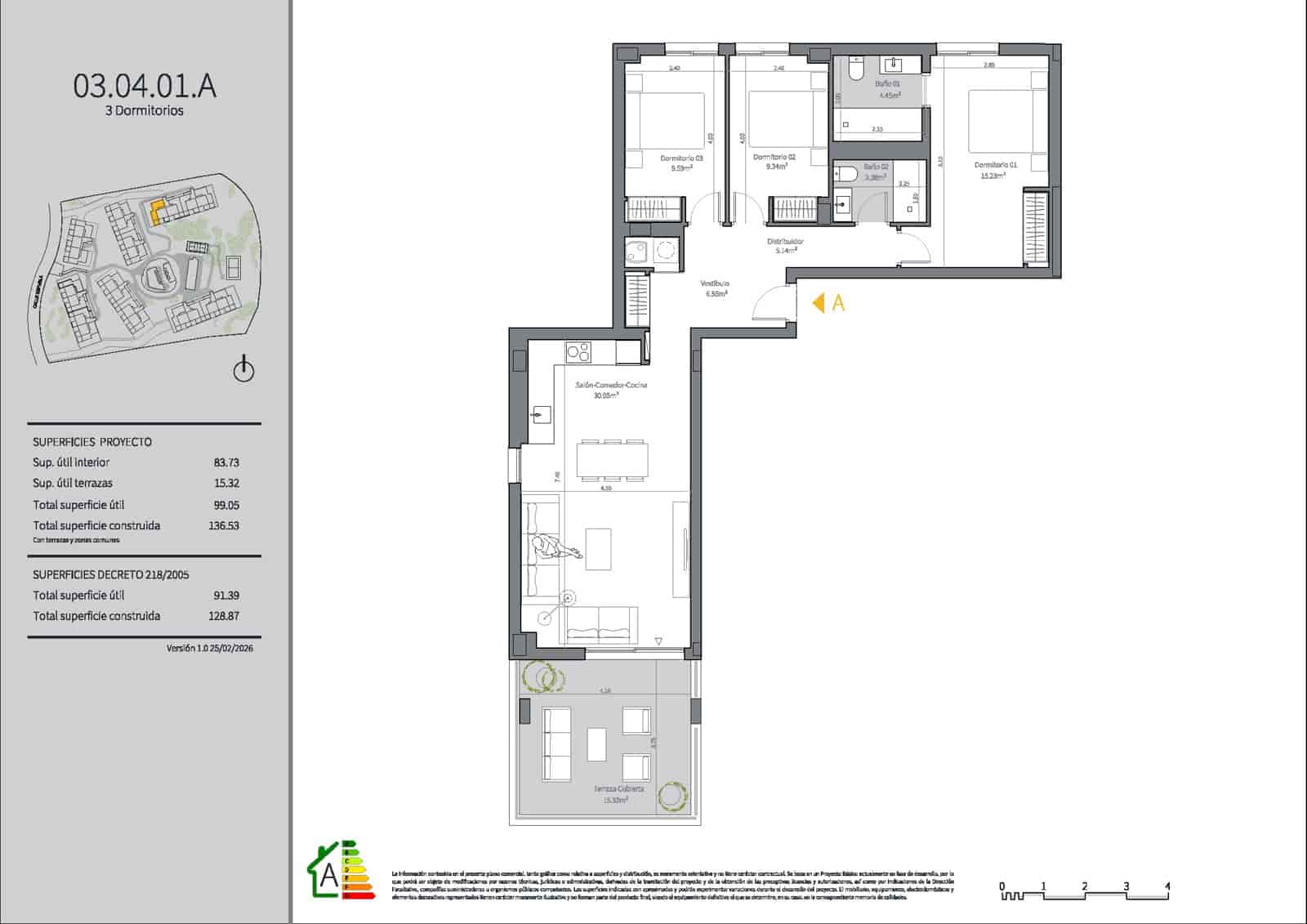 2 bedroom Apartment for sale in Mijas Costa with pool - € 325,000 (Ref: 9724905)