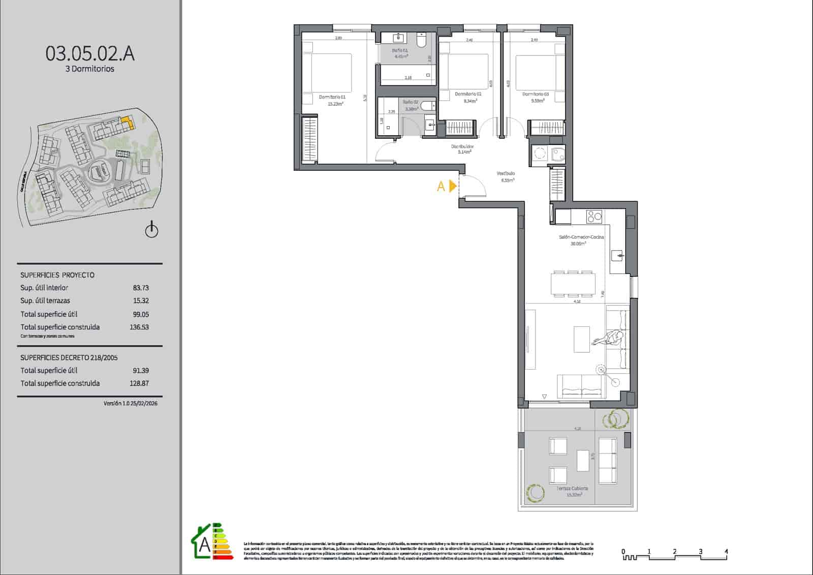 2 bedroom Apartment for sale in Mijas Costa with pool - € 325,000 (Ref: 9724905)