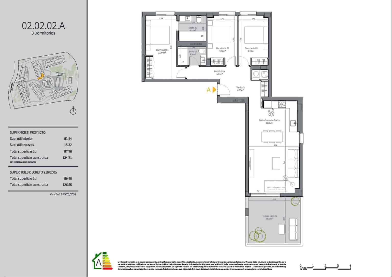 2 bedroom Apartment for sale in Mijas Costa with pool - € 325,000 (Ref: 9724905)