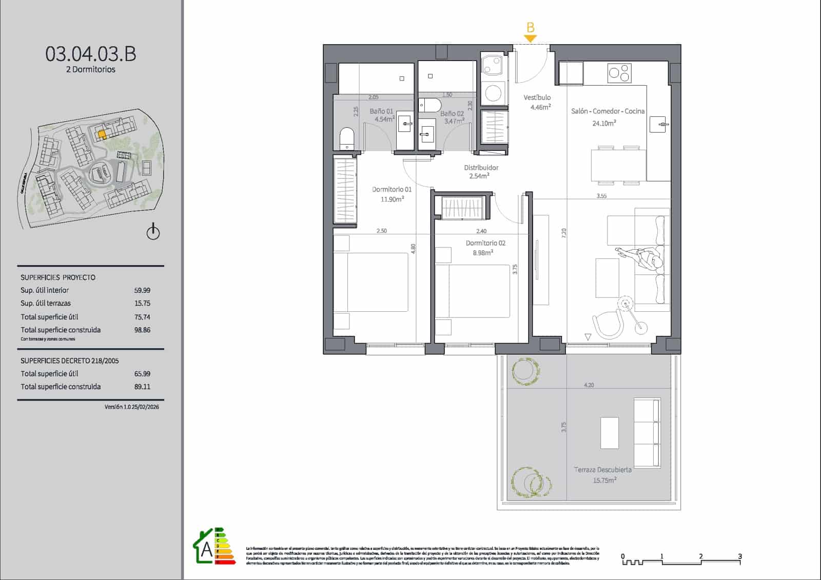 2 bedroom Apartment for sale in Mijas Costa with pool - € 325,000 (Ref: 9724905)