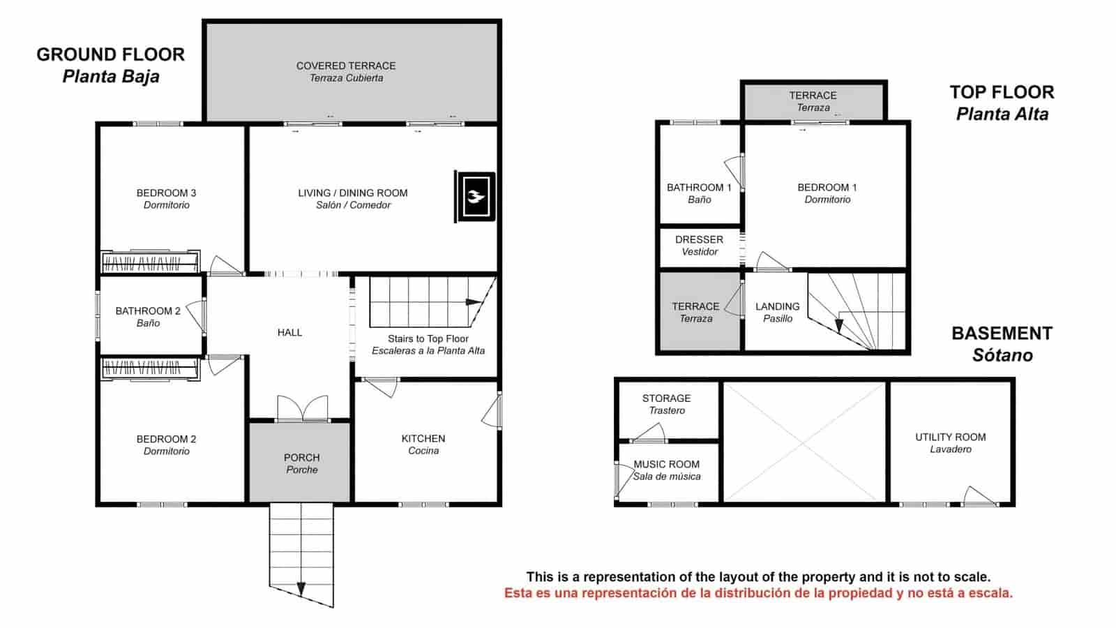 3 bedroom Villa for sale in Coin with pool - € 525,000 (Ref: 9874338)