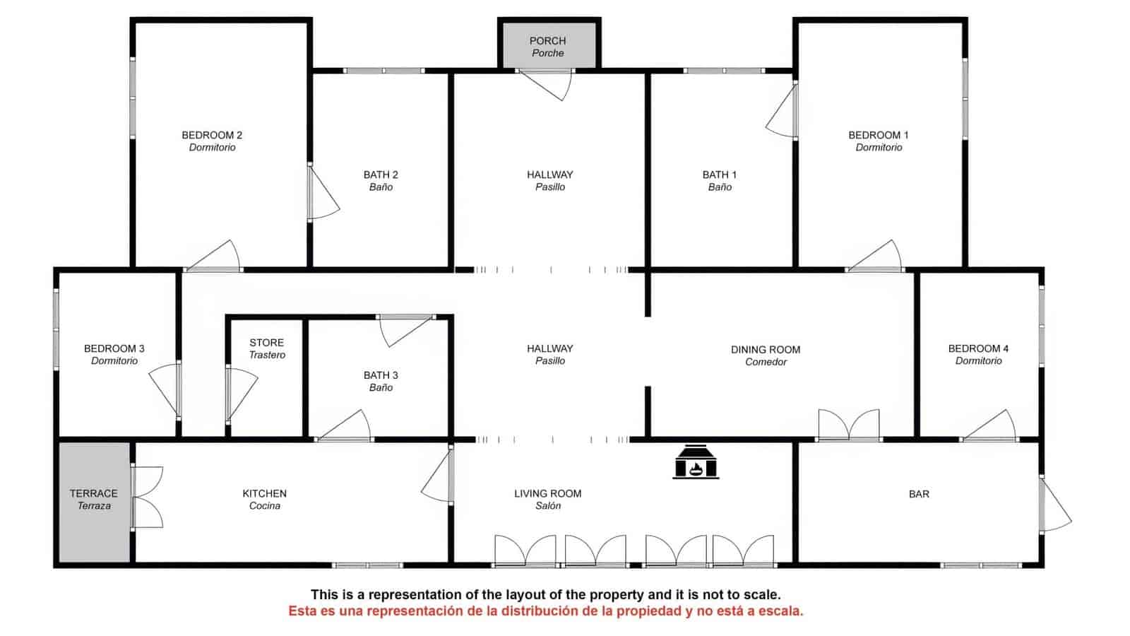 4 soverom Finca/Herregård til salgs i Coin med svømmebasseng garasje - € 648 000 (Ref: 9965860)