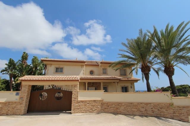 4 Zimmer Villa zu verkaufen in Moraira, Teulada-Moraira mit Pool Garage - 1.590.000 € (Ref: 5233562)