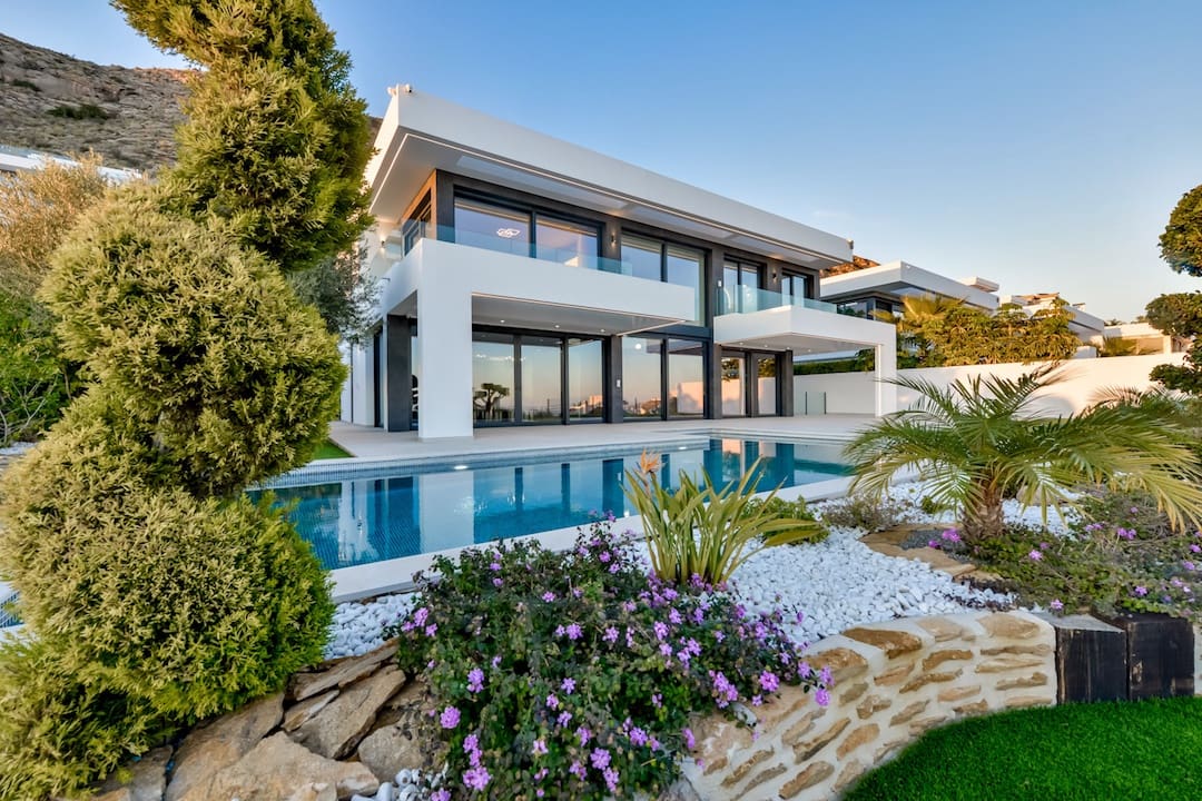 8 makuuhuone Huvila myytävänä paikassa Finestrat mukana uima-altaan 
autotalli - 4 450 000 € (Ref: 6503733)