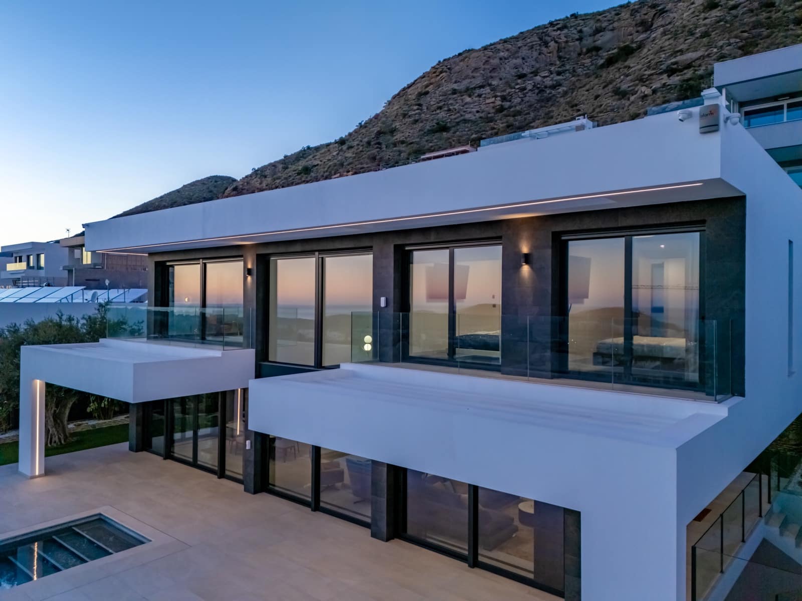 8 makuuhuone Huvila myytävänä paikassa Finestrat mukana uima-altaan 
autotalli - 4 450 000 € (Ref: 6503733)