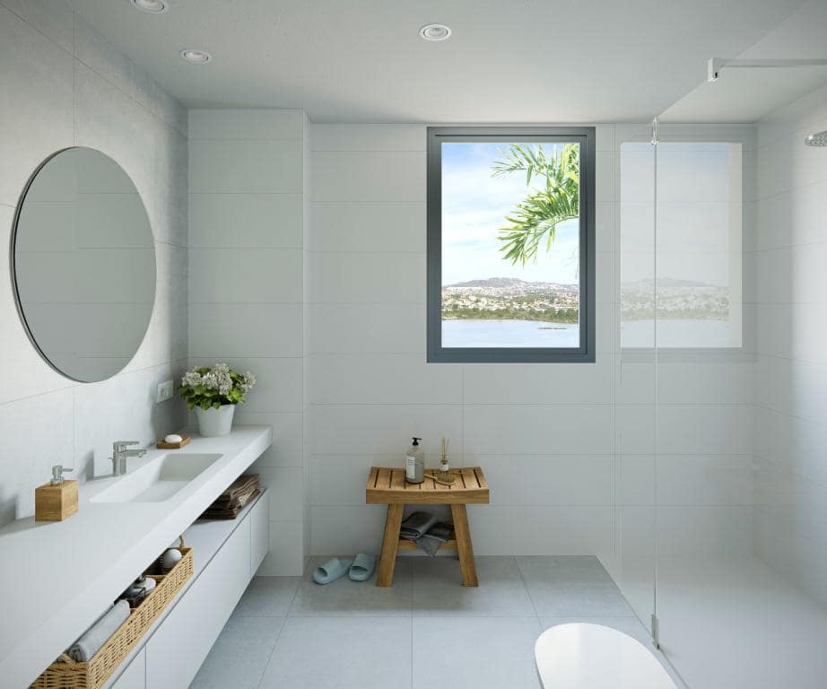 3 sypialnia Apartament na sprzedaż w Calpe / Calp z basenem - 890 000 € (Ref: 7405115)