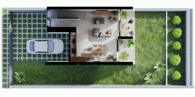 3 Zimmer Doppelhaus zu verkaufen in Calpe / Calp mit Pool Garage - 755.000 € (Ref: 7877408)