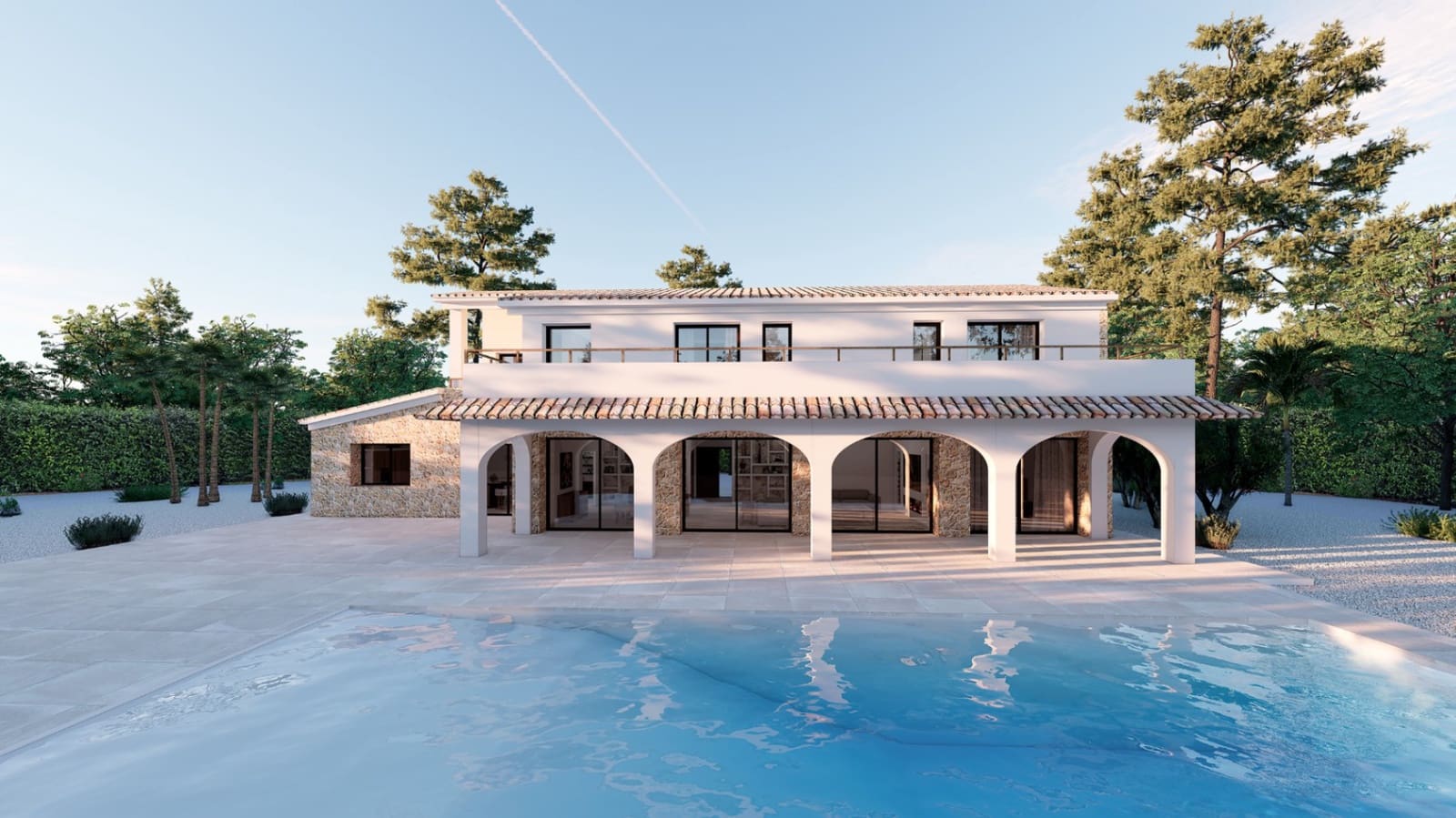 4 sypialnia Willa na sprzedaż w Teulada-Moraira z basenem garażem - 2 275 000 € (Ref: 8346988)