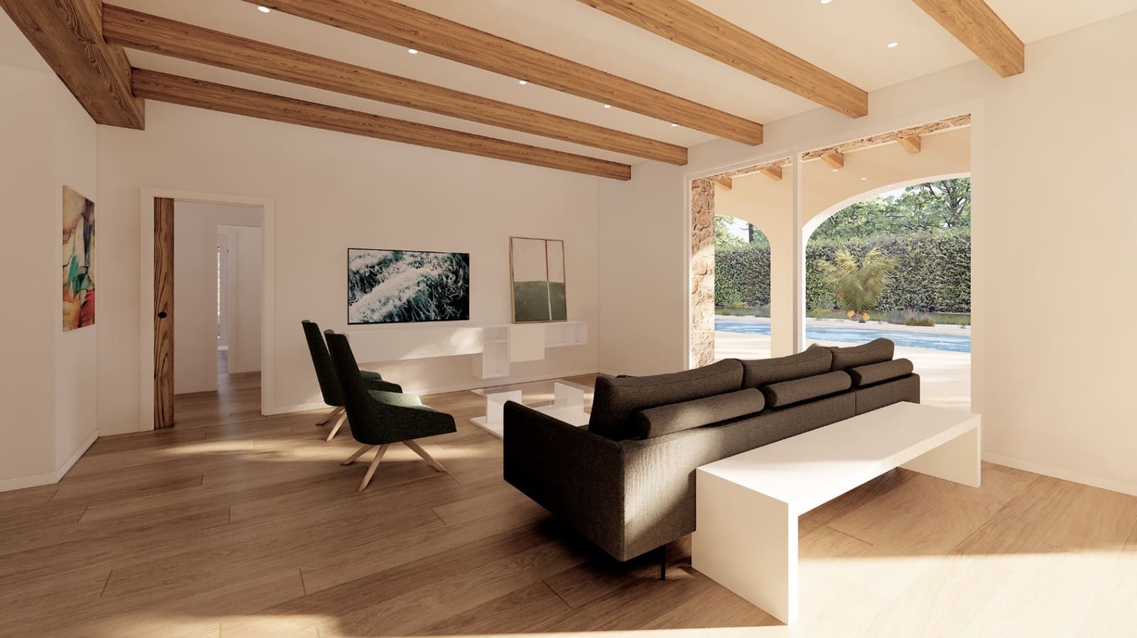 3 sypialnia Willa na sprzedaż w Teulada-Moraira z basenem garażem - 1 650 000 € (Ref: 8346989)