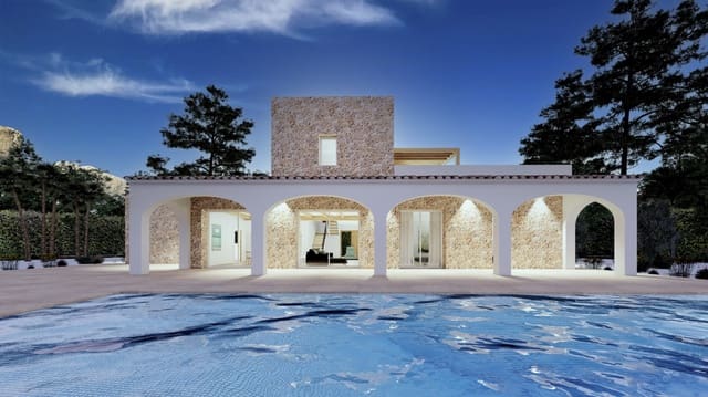 3 sypialnia Willa na sprzedaż w Teulada-Moraira z basenem garażem - 1 650 000 € (Ref: 8346989)