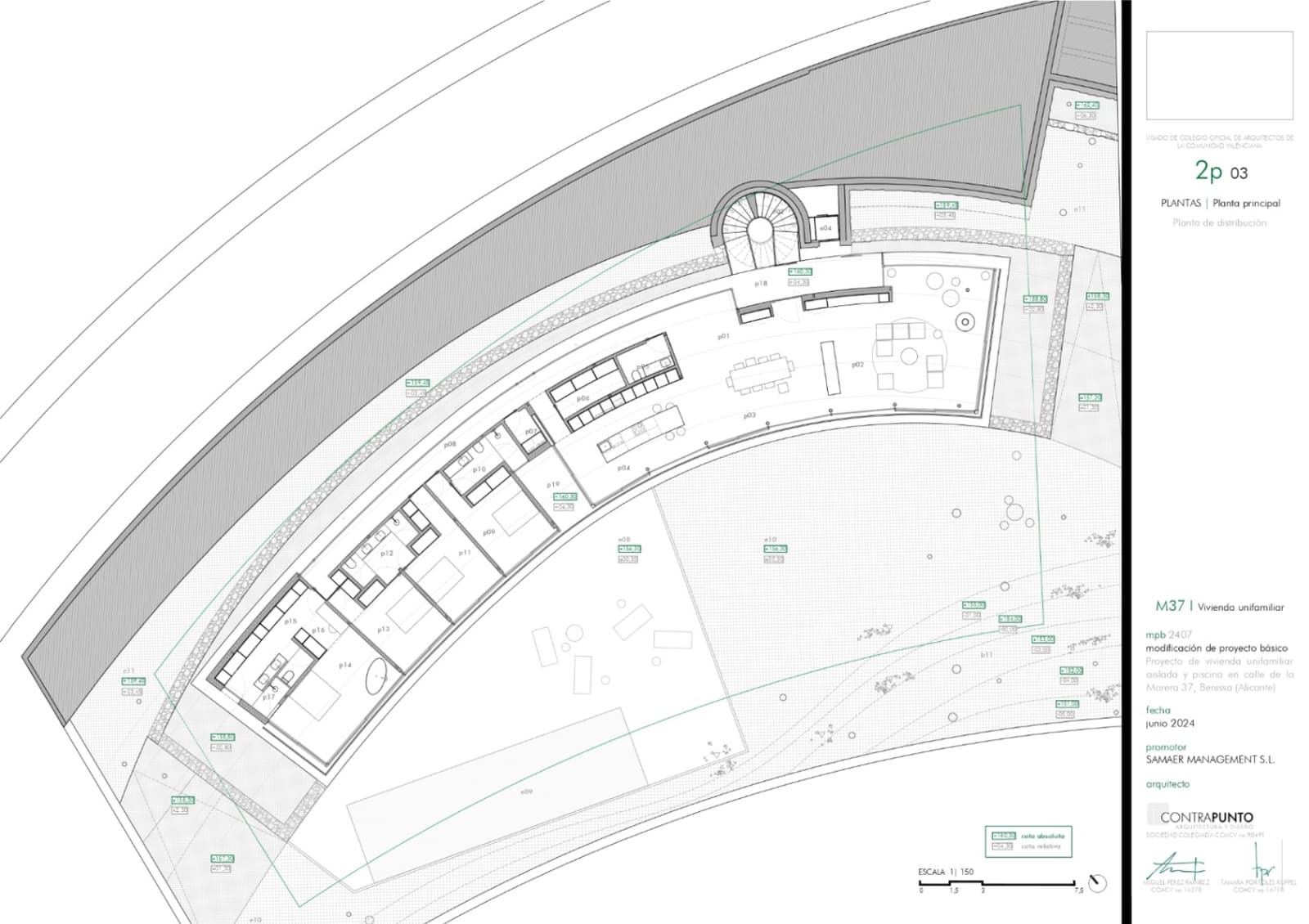 4 sypialnia Willa na sprzedaż w Benissa z basenem garażem - 4 200 000 € (Ref: 8823012)