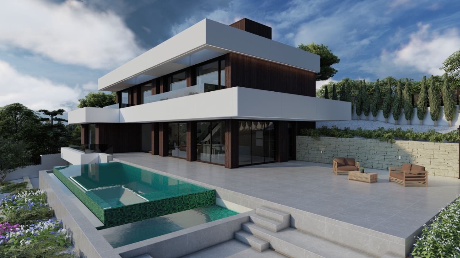 Chalet de 4 habitaciones en Altea en venta con piscina garaje - 2.795.000 € (Ref: 8933441)