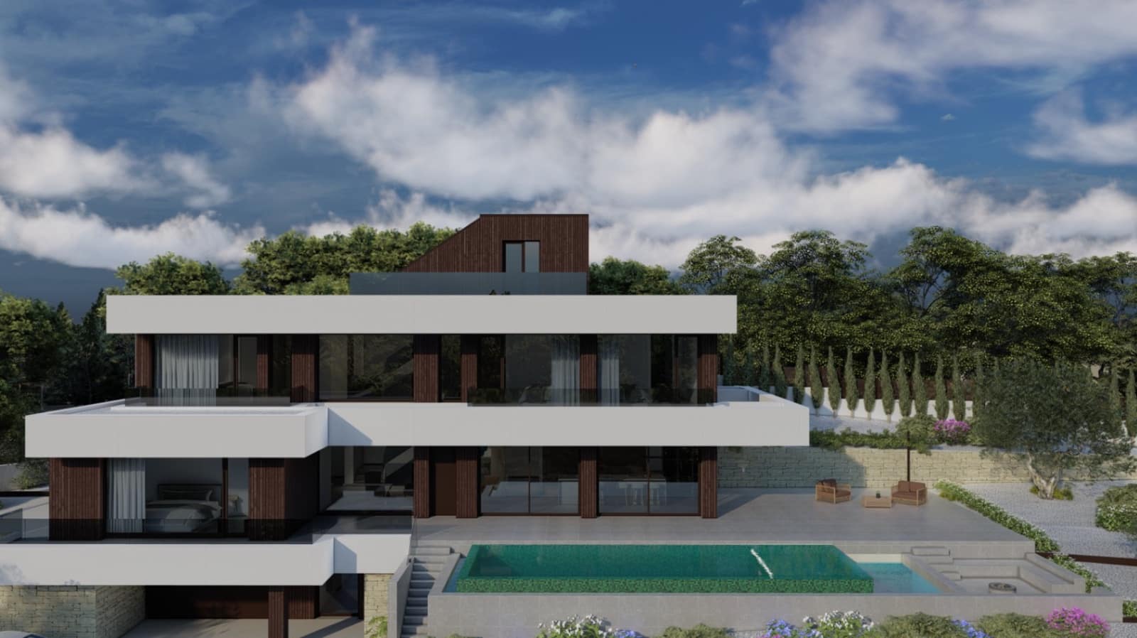 Chalet de 4 habitaciones en Altea en venta con piscina garaje - 2.795.000 € (Ref: 8933441)