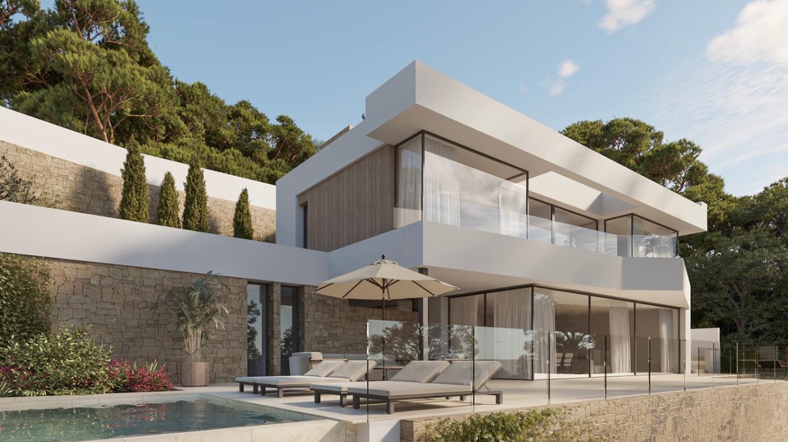 4 soverom Villa til salgs i Benissa med svømmebasseng garasje - € 2 450 000 (Ref: 9283166)