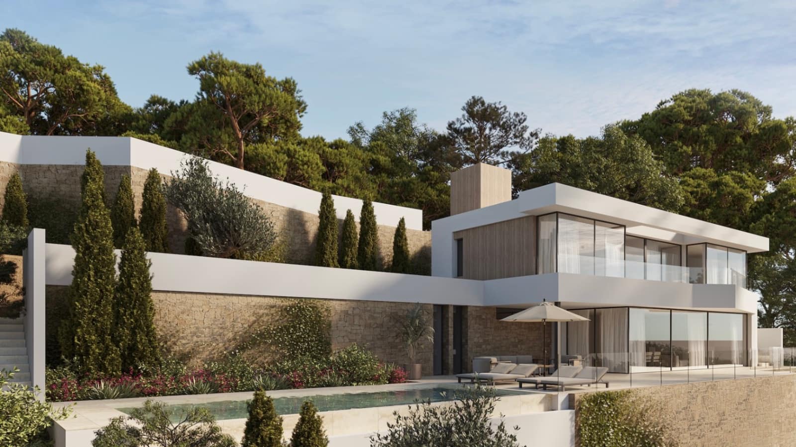 4 soverom Villa til salgs i Benissa med svømmebasseng garasje - € 2 450 000 (Ref: 9283166)