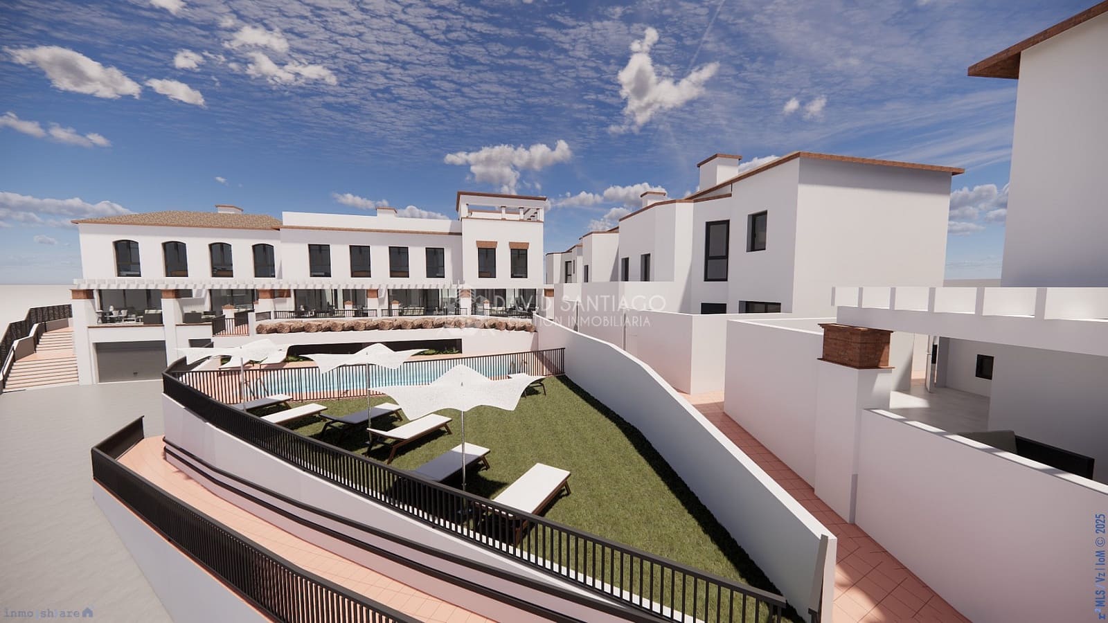 2 soveværelse Rækkehus til salg i El Penoncillo med swimmingpool - € 294.000 (Ref: 8848512)