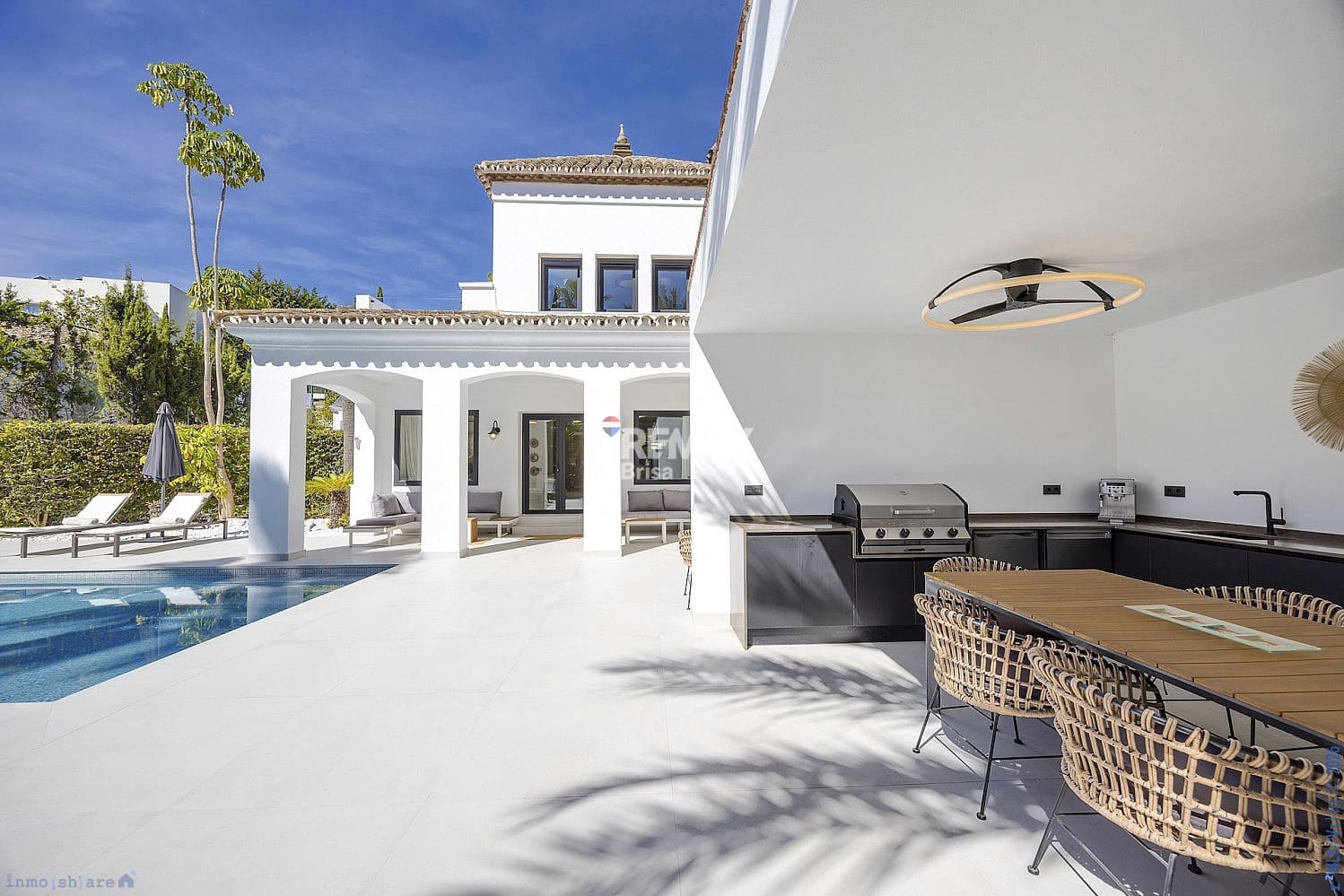 5 sypialnia Dom na sprzedaż w Benahavis z basenem garażem - 2 160 000 € (Ref: 8879221)