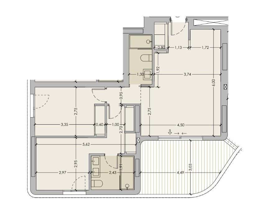 2 soverom Leilighet til salgs i Torre del Mar med svømmebasseng - € 371 000 (Ref: 9751930)