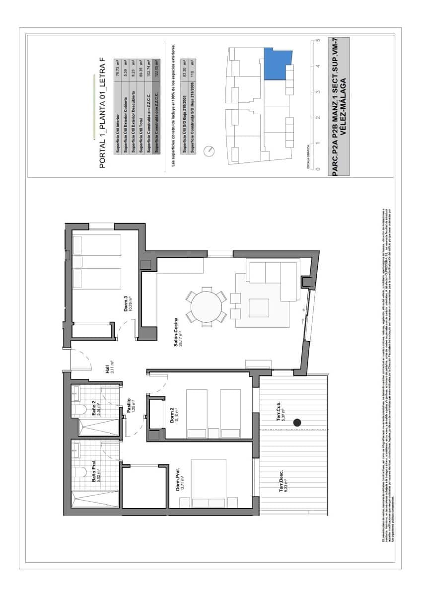 3 bedroom Flat for sale in Velez-Malaga with garage - € 269,950 (Ref: 9846172)