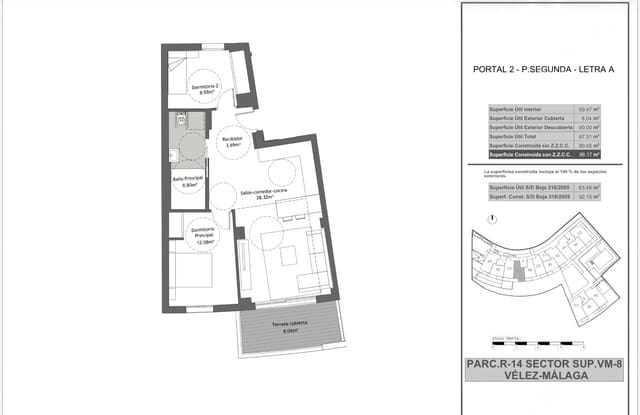 2 camera da letto Appartamento in vendita in Vélez-Málaga con piscina - 254.950 € (Rif: 9876341)