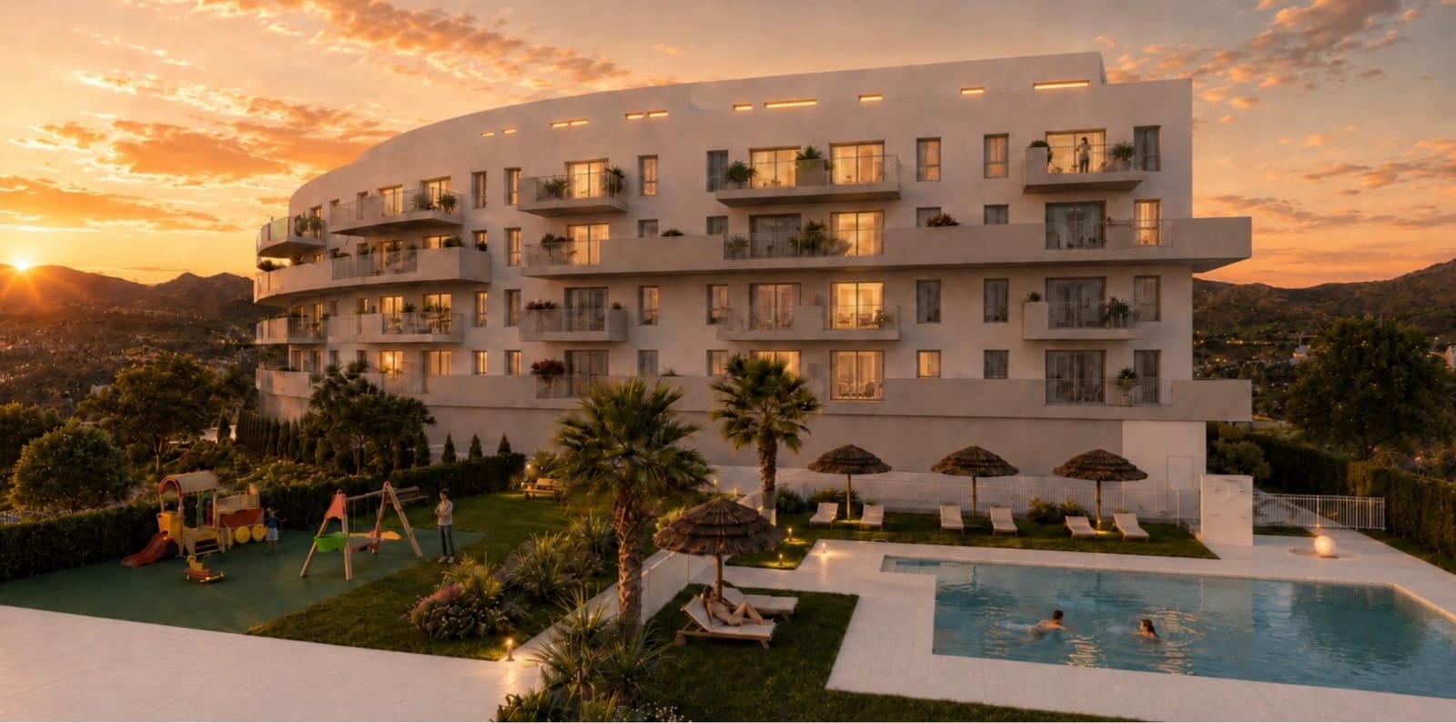 2 bedroom Flat for sale in Velez-Malaga with pool - € 254,950 (Ref: 9876341)