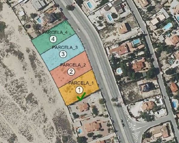 Terrain à Bâtir à vendre à Muchamiel / Mutxamel - 110 000 € (Ref: 9492726)