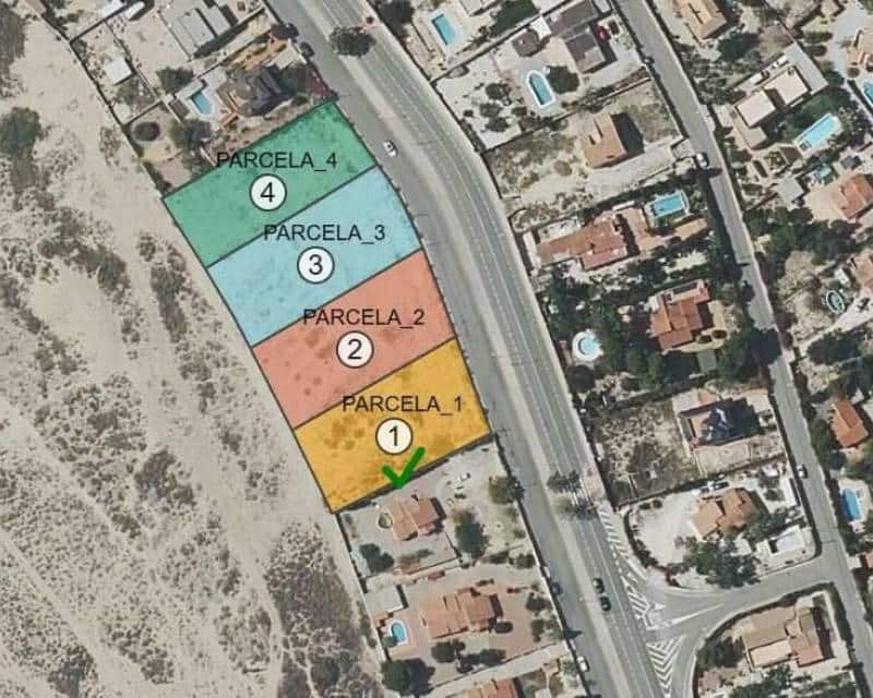 Building Plot for sale in Muchamiel / Mutxamel - € 125,000 (Ref: 9492726)