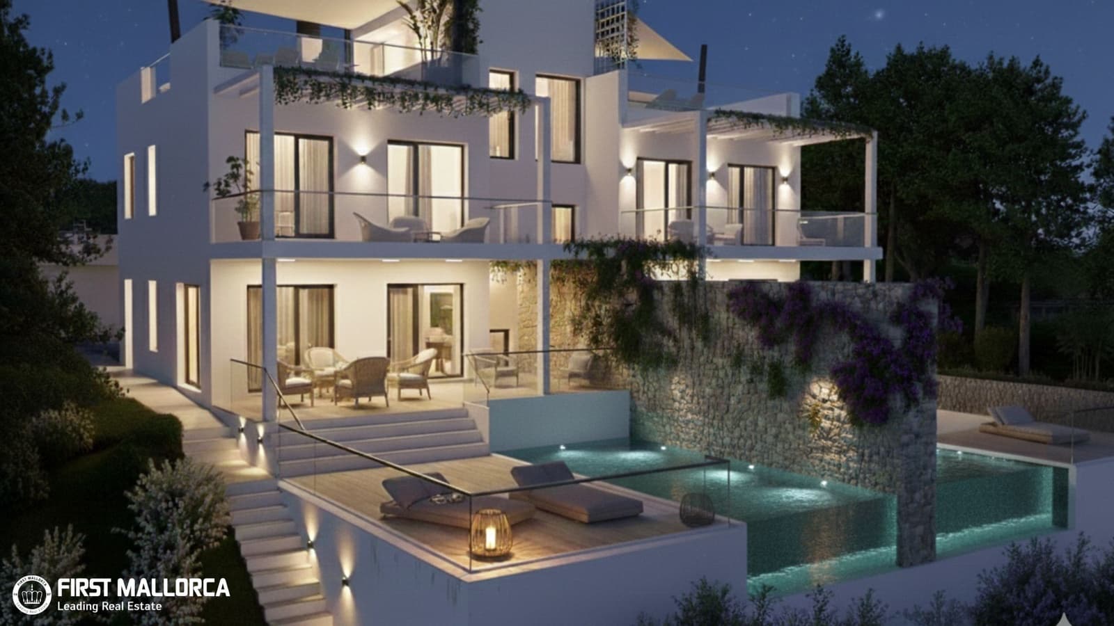 3 slaapkamer Halfvrijstaande villa te koop in Cala d'Or met zwembad garage - € 1.650.000 (Ref: 10008065)