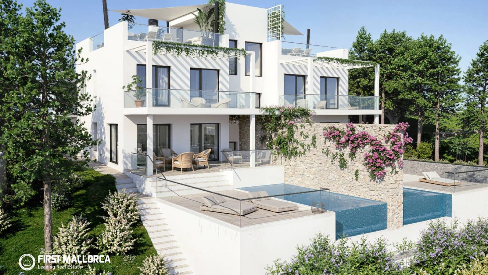 3 slaapkamer Halfvrijstaande villa te koop in Cala d'Or met zwembad garage - € 1.650.000 (Ref: 10008065)