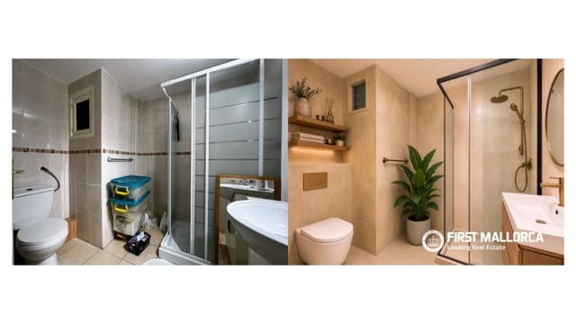 1 chambre Appartement à vendre à Santa Ponsa, Calvià avec piscine garage - 215 000 € (Ref: 10021693)