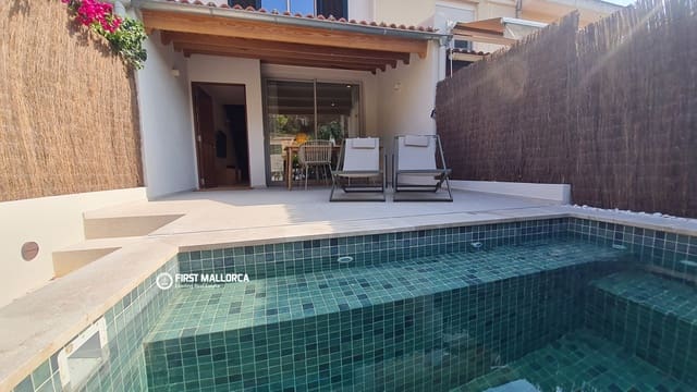 2 sypialnia Dom szeregowy do wynajęcia w San Agustín / Sant Agustí, Palma de Mallorca z basenem garażem - 3 500 € (Ref: 10035773)