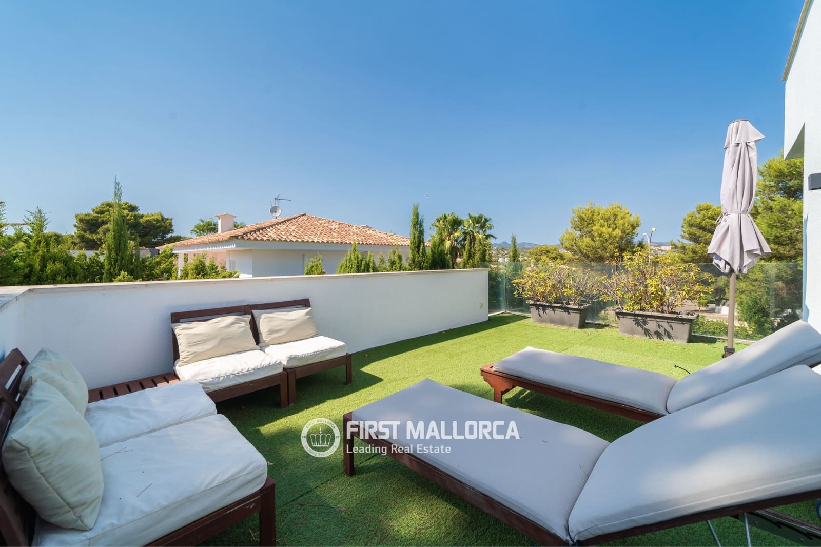 6 Zimmer Villa zu vermieten in Santa Ponsa mit Pool Garage - 10.000 € (Ref: 10035774)