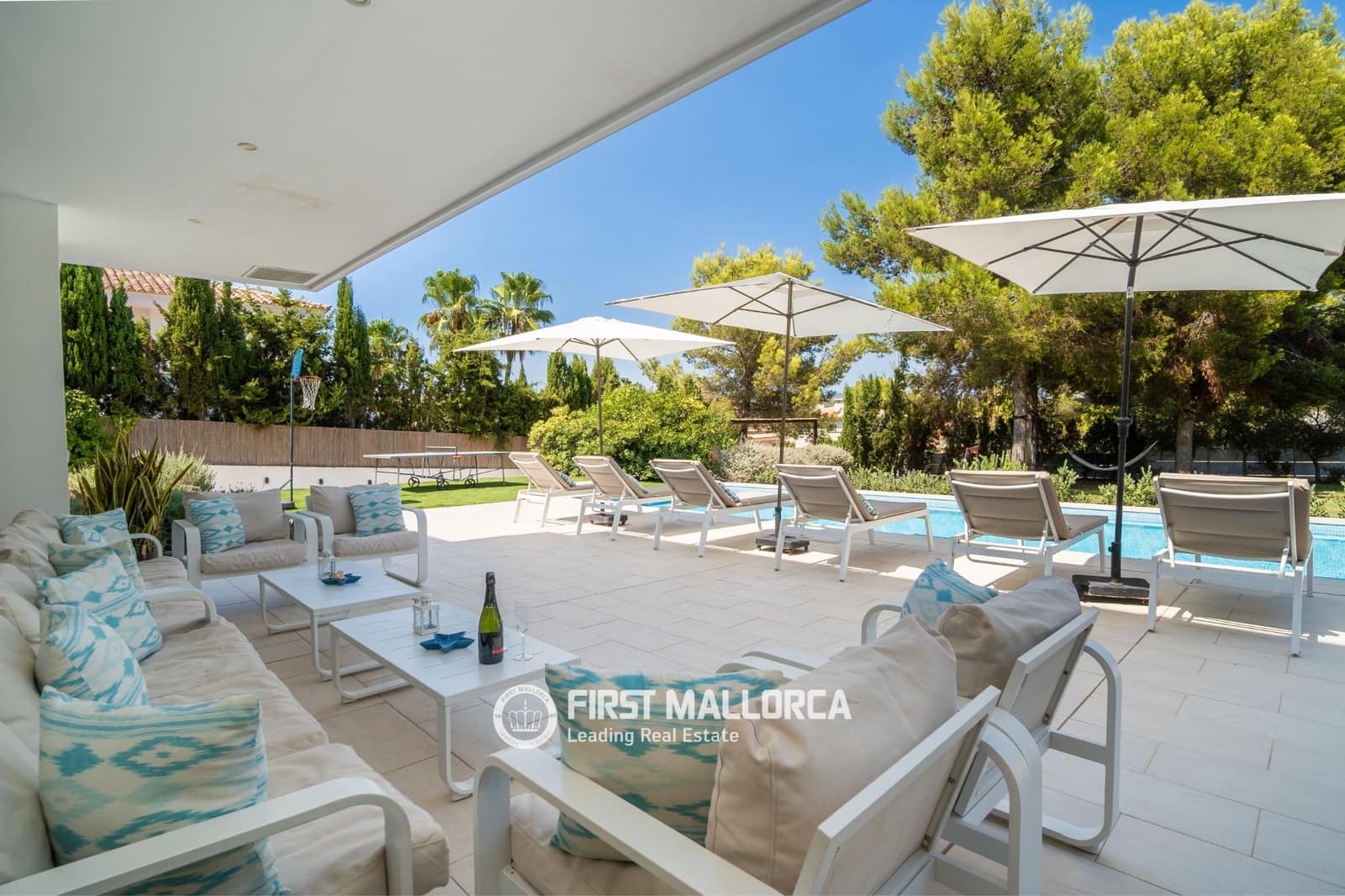 6 Zimmer Villa zu vermieten in Santa Ponsa mit Pool Garage - 10.000 € (Ref: 10035774)