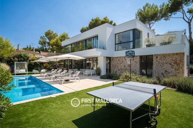 6 soverom Villa til leie i Santa Ponsa, Calvià med svømmebasseng garasje - € 12 000 (Ref: 10035774)