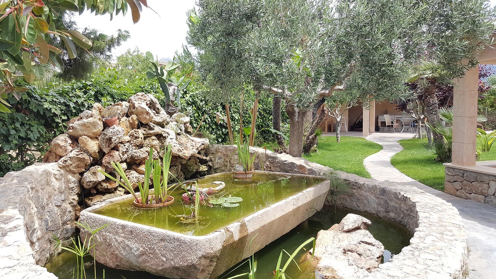4 camera da letto Villa da affittare in Es Capdella con piscina garage - 5.500 € (Rif: 10060992)