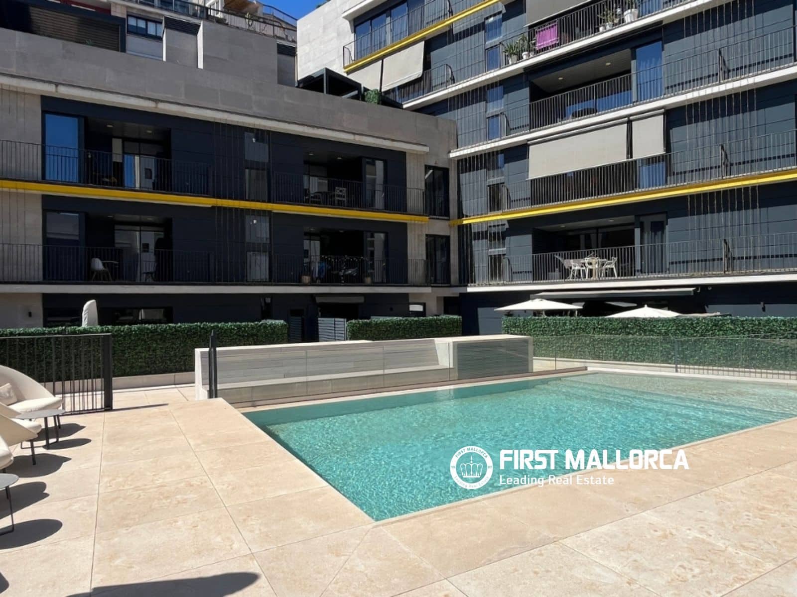 2 soveværelse Penthouse til leje i Palma de Mallorca med garage - € 3.500 (Ref: 10085265)
