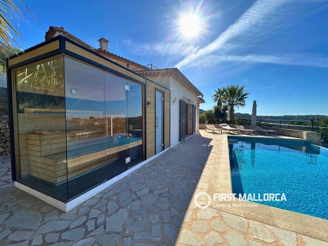 5 quarto Quinta/Casa Rural para arrendar em Galilea, Puigpunyent com piscina garagem - 5 500 € (Ref: 10088601)