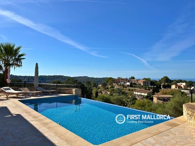 5 quarto Quinta/Casa Rural para arrendar em Galilea, Puigpunyent com piscina garagem - 5 500 € (Ref: 10088601)