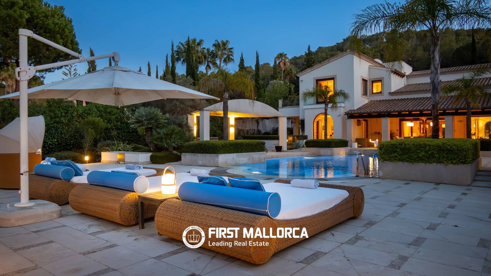 6 camera da letto Villa da affittare in Santa Ponsa con piscina garage - 30.000 € (Rif: 10118393)