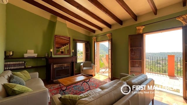 4 quarto Quinta/Casa Rural para venda em Galilea, Puigpunyent com piscina garagem - 1 350 000 € (Ref: 10148123)