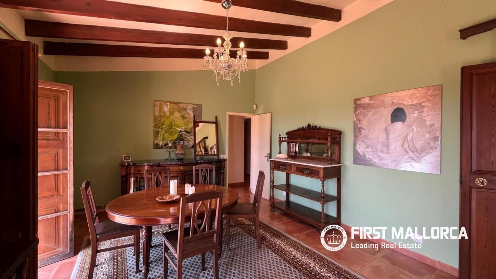 4 bedroom Finca/Country House for sale in Galilea with pool garage - € 1,350,000 (Ref: 10148123)