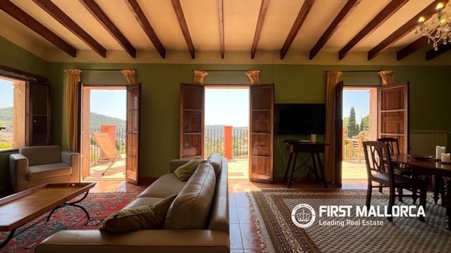 4 quarto Quinta/Casa Rural para venda em Galilea, Puigpunyent com piscina garagem - 1 350 000 € (Ref: 10148123)