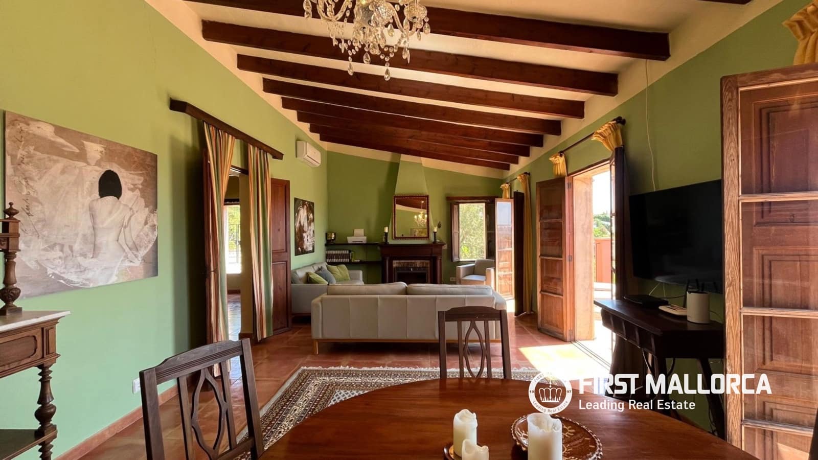 4 bedroom Finca/Country House for sale in Galilea with pool garage - € 1,350,000 (Ref: 10148123)