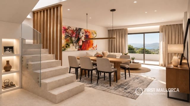2 quarto Apartamento para venda em Santa Ponsa, Calvià com garagem - 2 500 000 € (Ref: 10148126)