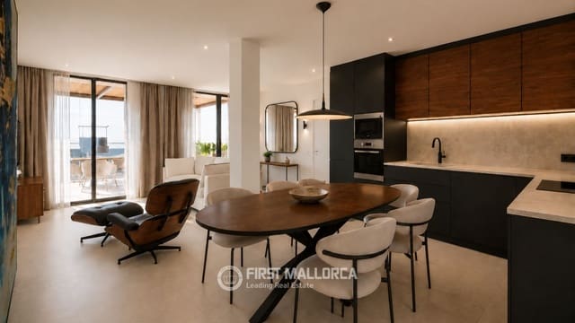2 soveværelse Penthouse til salg i Es Molinar / El Molinar, Palma de Mallorca med garage - € 1.490.000 (Ref: 10154301)