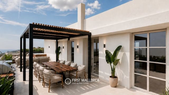 2 soveværelse Penthouse til salg i Es Molinar / El Molinar, Palma de Mallorca med garage - € 1.490.000 (Ref: 10154301)