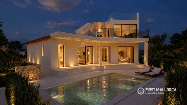 4 Zimmer Villa zu verkaufen in Santa Ponsa, Calvià mit Pool Garage - 4.800.000 € (Ref: 10154302)