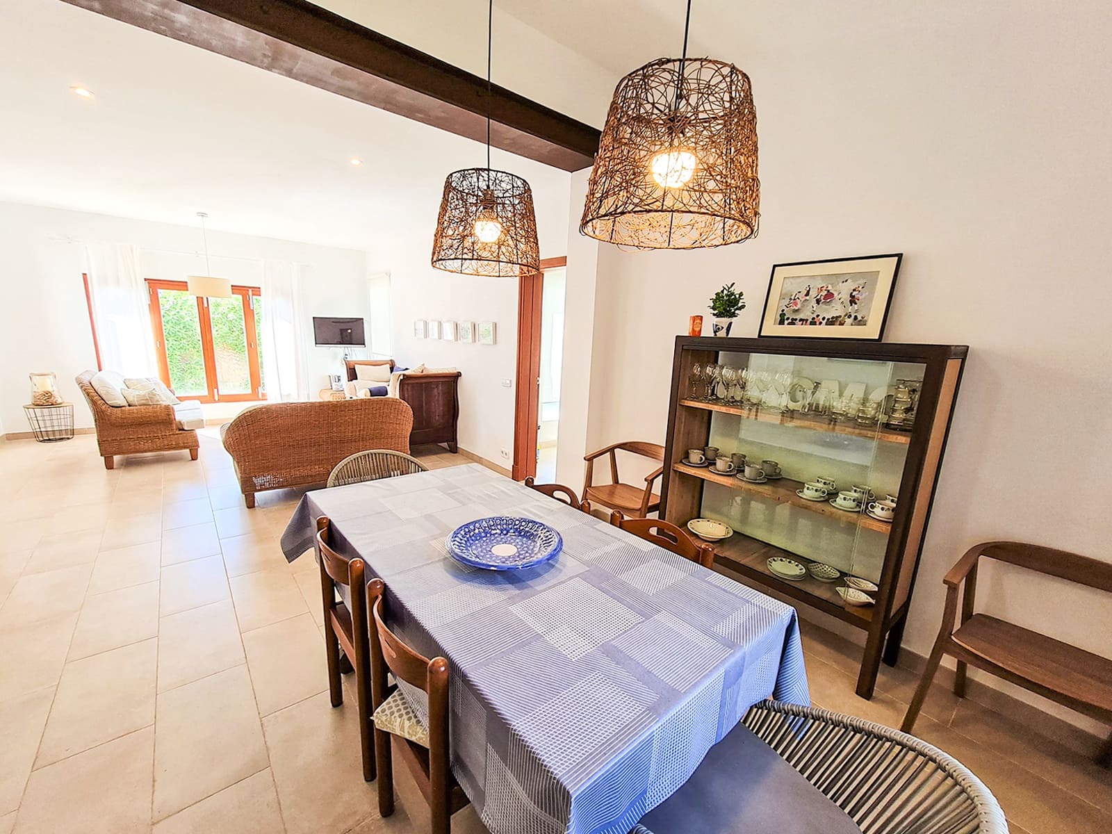 2 sypialnia Willa do wynajęcia w Santanyi z garażem - 2 900 € (Ref: 5586676)