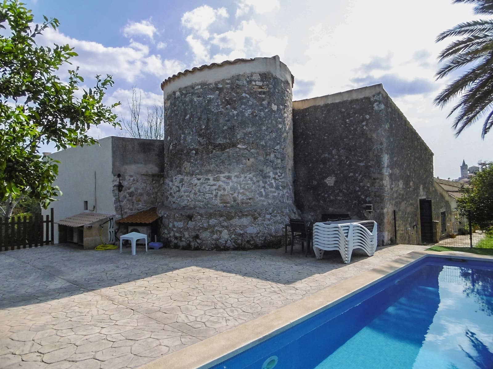 3 soveværelse Byhus til leje i Sineu med swimmingpool garage - € 2.400 (Ref: 5681504)